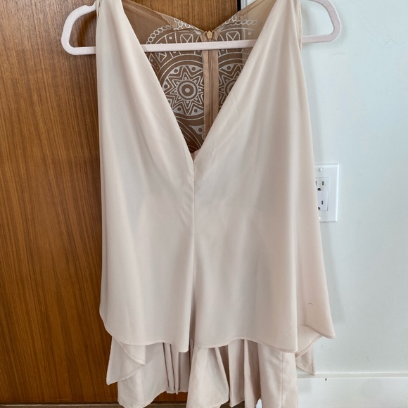 Vintage Boutique Cream Mini Skort Dress - Picture 1 of 11